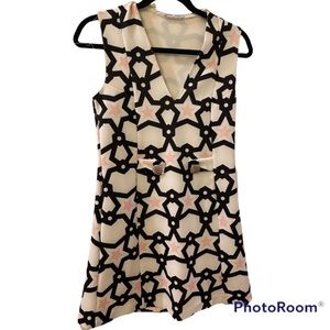 never worn, Zara, star patterned mini dress.